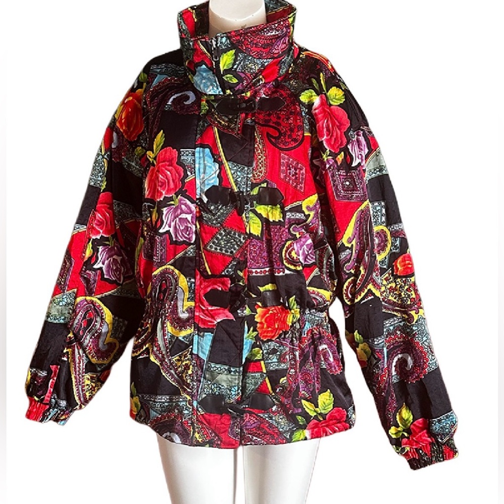 Vintage Element Multicolor Women's Puffer Jacket